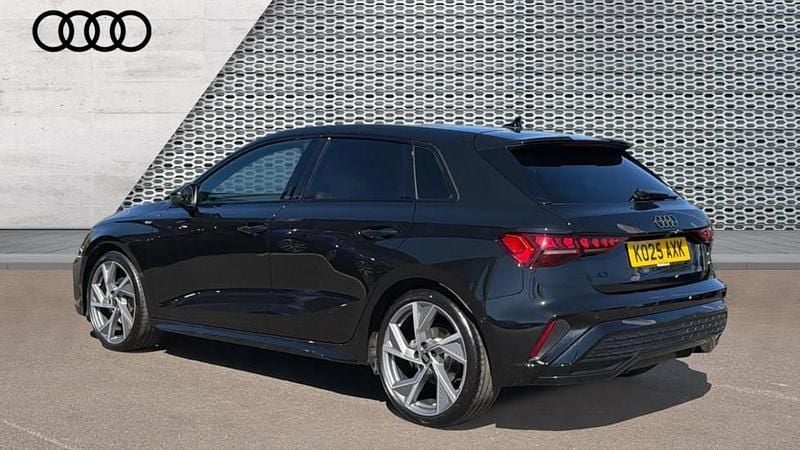 Used Audi A3 Black Edition 150 HP (110 kW) 2025 Black Hatchback