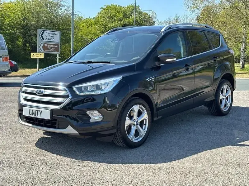 Second-hand Ford Kuga Titanium X 120 CP (88 kW) 2018 Negru SUV