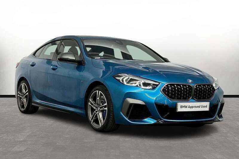 Used BMW M235 Comfort Edition 302 HP (222 kW) 2021 Blue Coupe