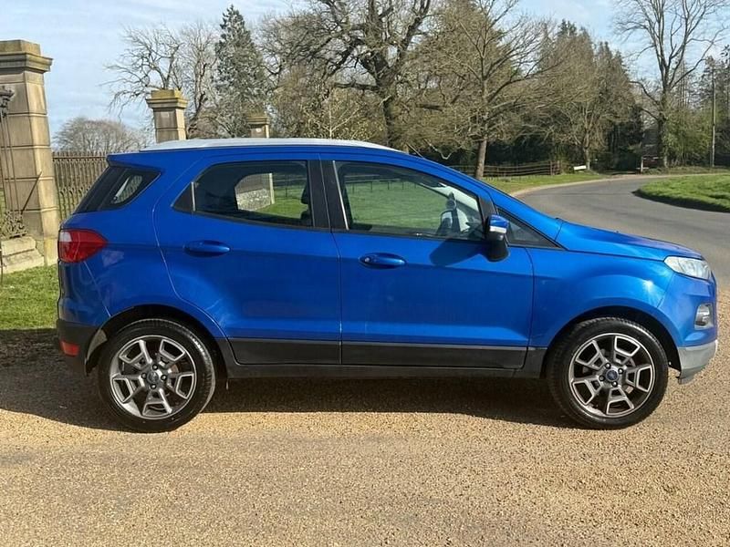 Used Ford Ecosport Titanium 125 HP (91 kW) 2016 Blue SUV
