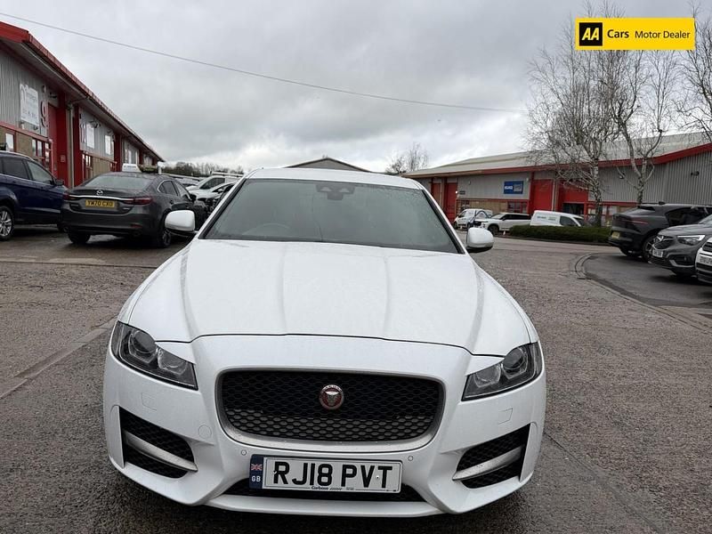 Used Jaguar XF R-Sport 163 HP (119 kW) 2018 White Sedan