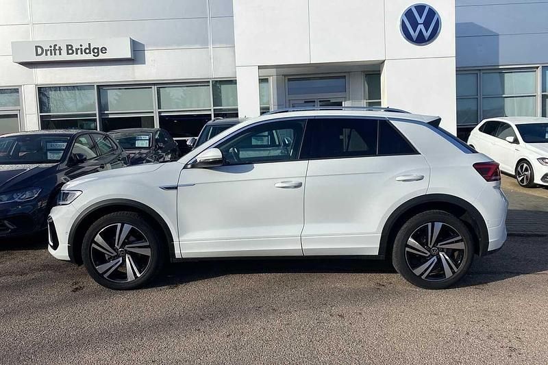 Used VW T-Roc R-line 150 HP (110 kW) 2023 White SUV