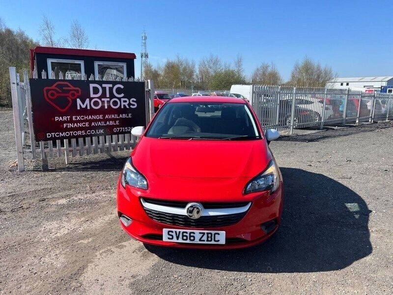 Red Used 2016 Vauxhall Corsa Hatchback | £4,595 (Fair price) - Image 1/4