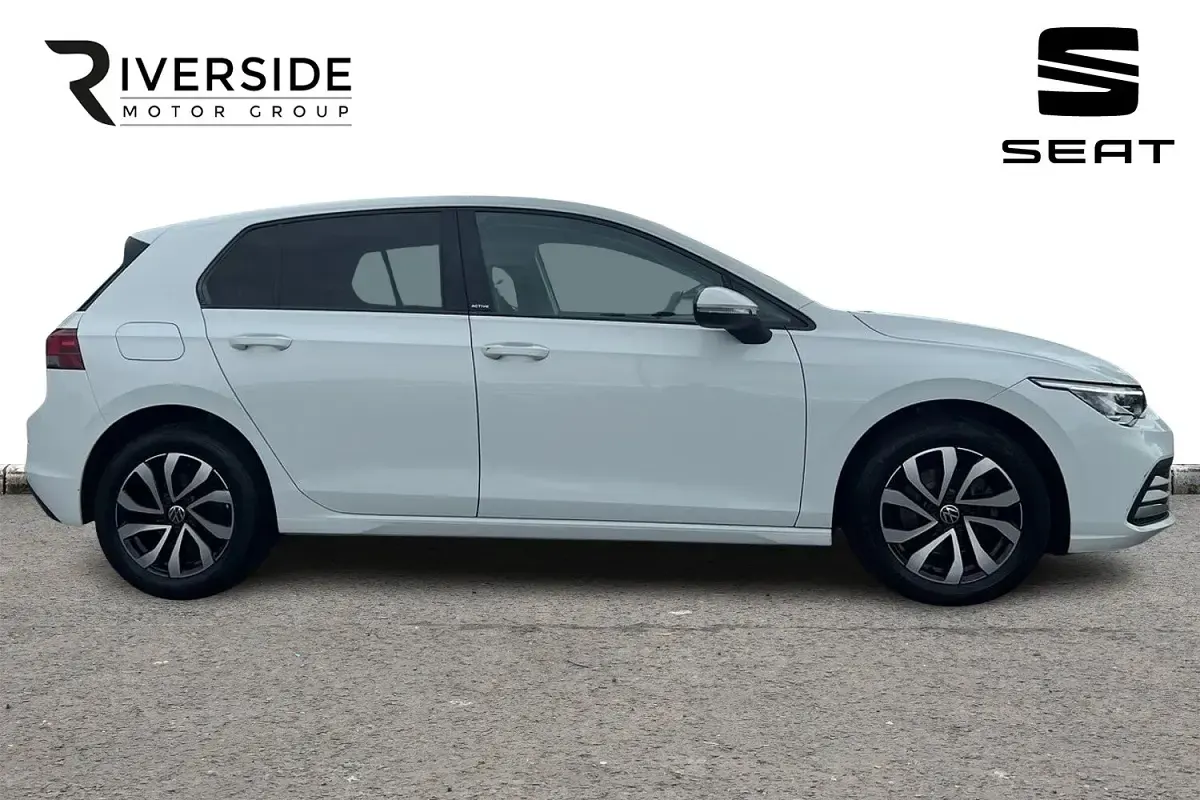Used VW Golf VII Active 2021 White Hatchback