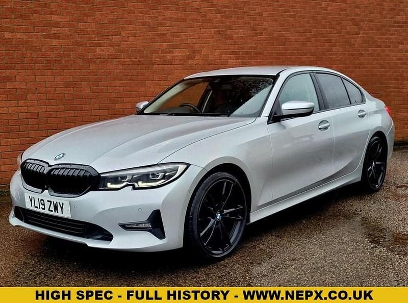 Silver Used 2019 BMW 318 M Sport Sedan | £14,995 (Fair price) - Image 1/4