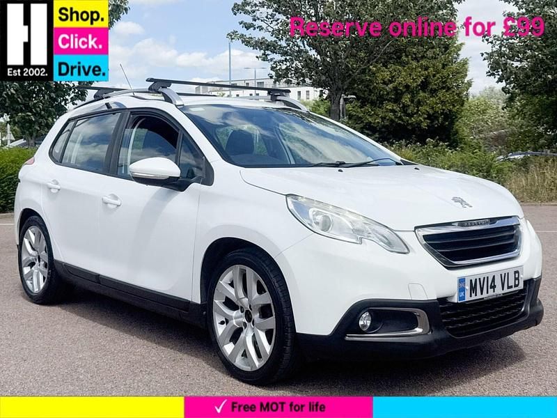 White Used 2014 Peugeot 2008 Active SUV | £2,800 (Fair price) - Image 1/3