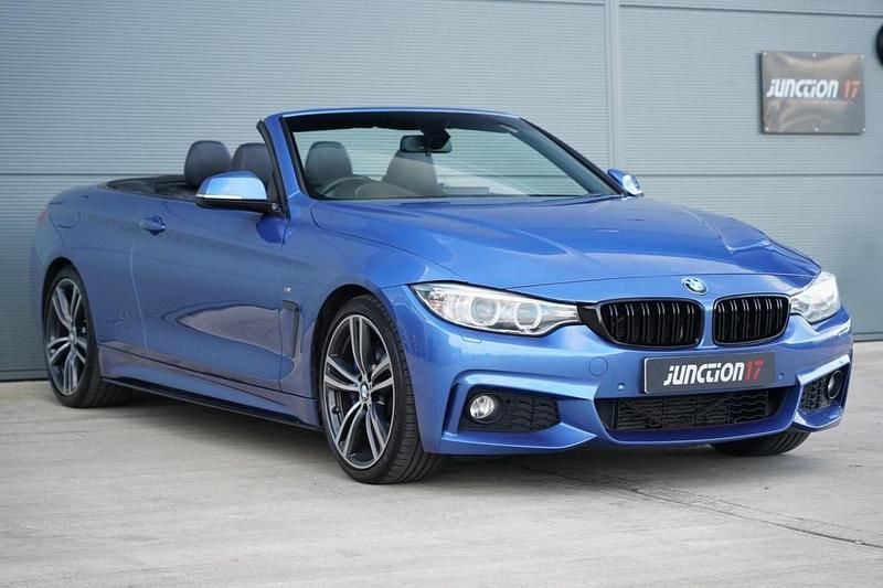 Used BMW 428 M Sport 2014 Blue Cabriolet