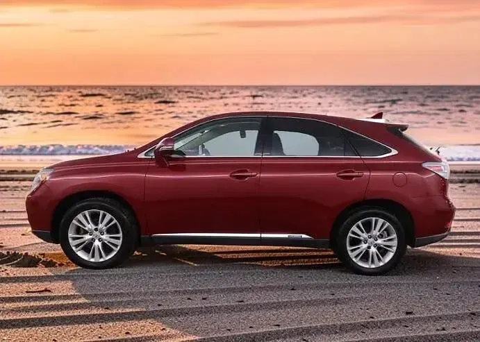 Used Lexus RX450h 2010 Red SUV