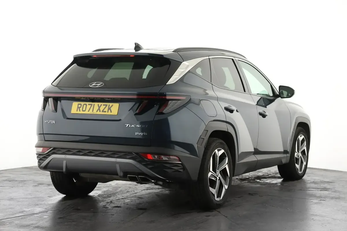 Used Hyundai Tucson Premium 2021 Blue SUV