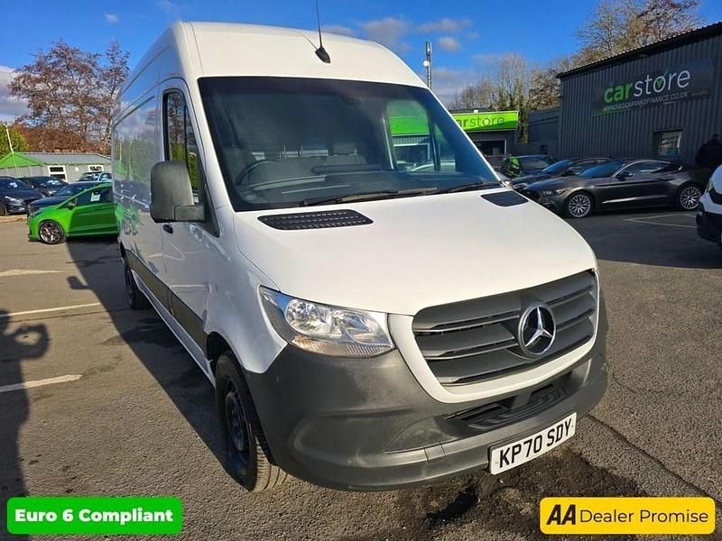Begagnad Mercedes Sprinter 141 HK (103 kW) 2020 Vit Van