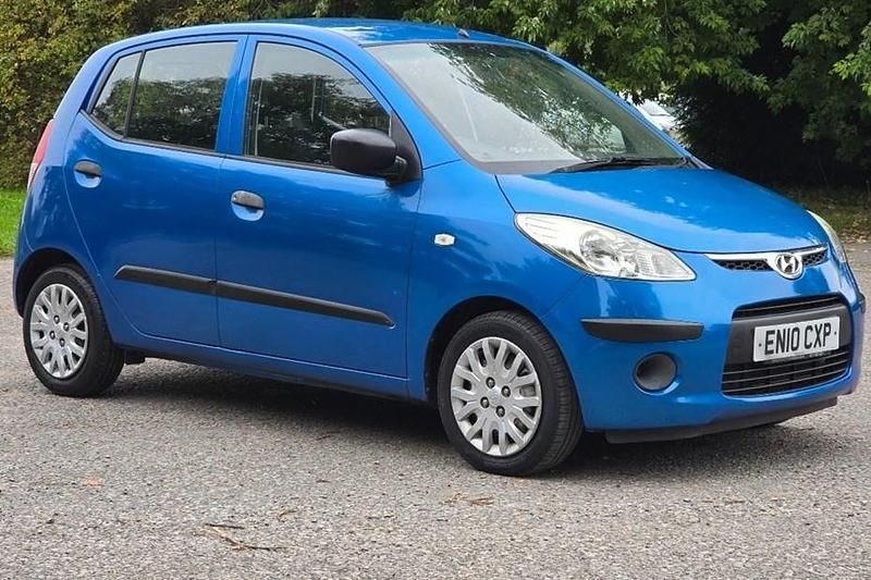 Blue Used 2010 Hyundai i10 Classic Hatchback | £1,699 (Fair price) - Image 1/1
