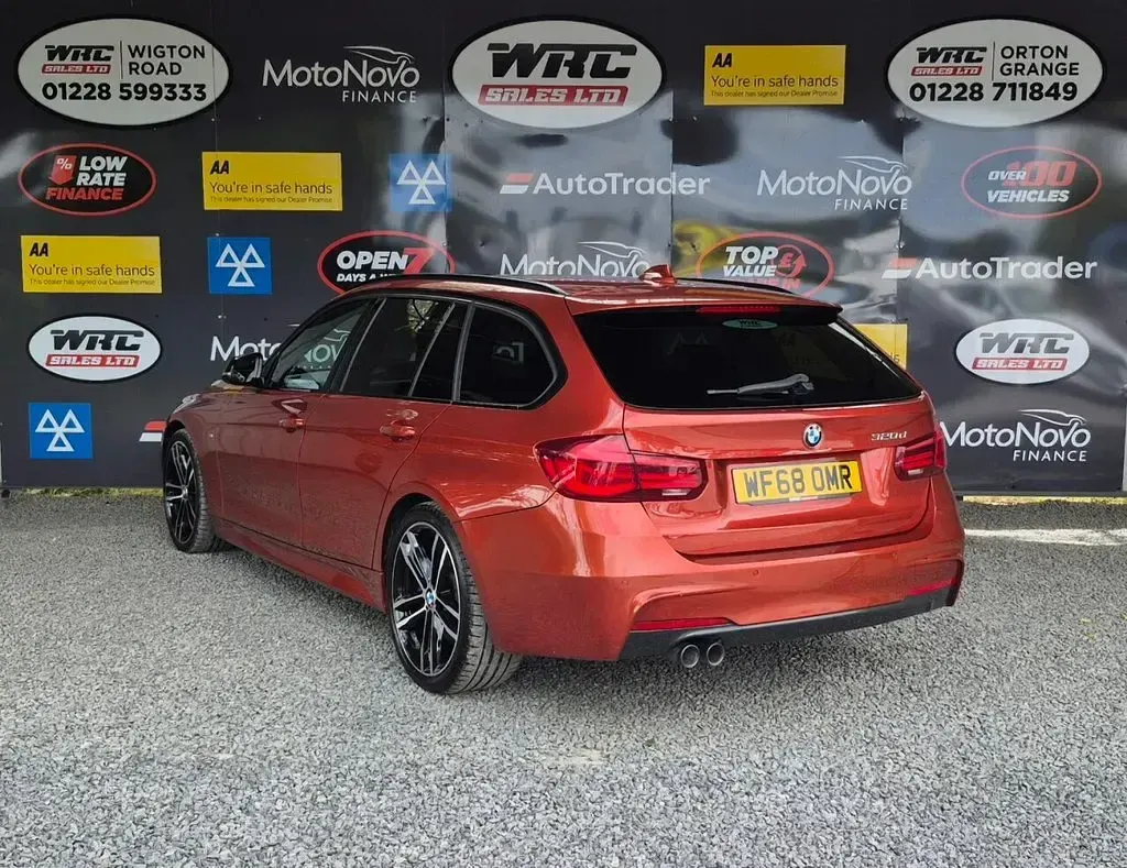 Used BMW 320 M Sport 190 HP (139 kW) 2018 Orange Estate