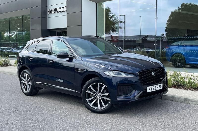Blue Used 2023 Jaguar F-Pace R-Dynamic SUV | £36,290 (A bit pricey) - Image 1/4