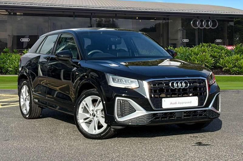 Black Used 2022 Audi Q2 S-Line SUV | £20,297 (Fair price) - Image 1/4