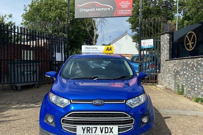 Blue Used 2017 Ford Ecosport Zetec SUV | £6,850 (Good price) - Image 1/1