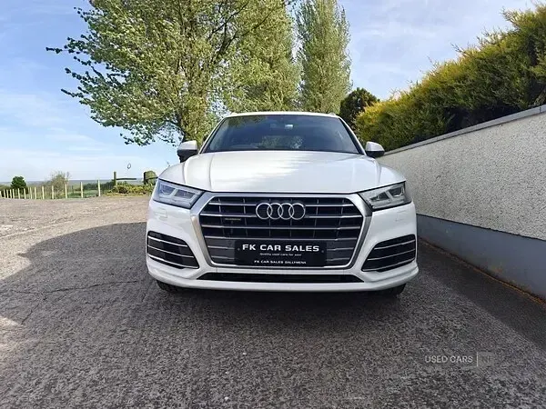 Used Audi Q5 S-Line 190 HP (139 kW) 2018 White SUV
