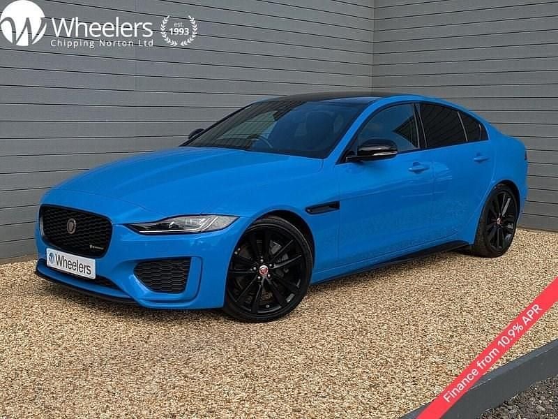 Blue Used 2020 Jaguar XE Sedan | £22,995 - Image 1/4