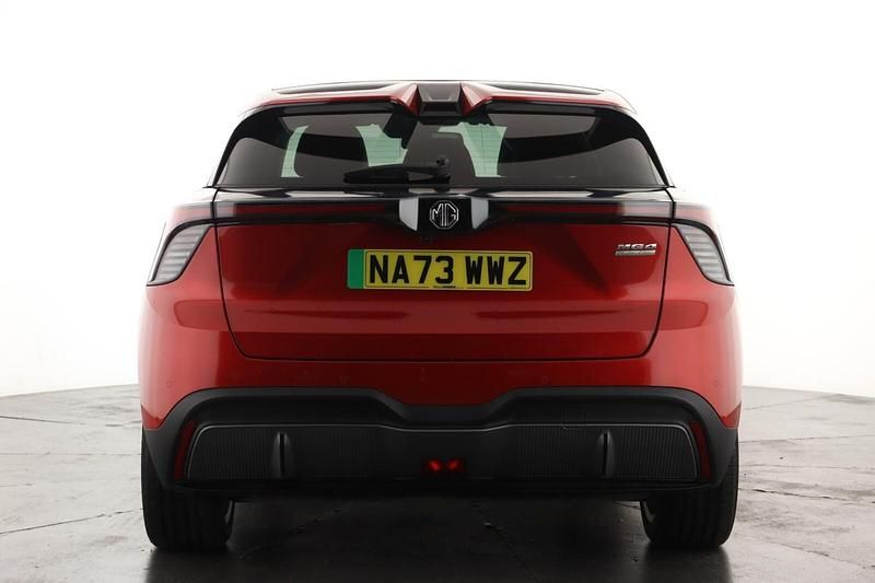 Used MG MG4 EV Trophy 2023 Red Hatchback