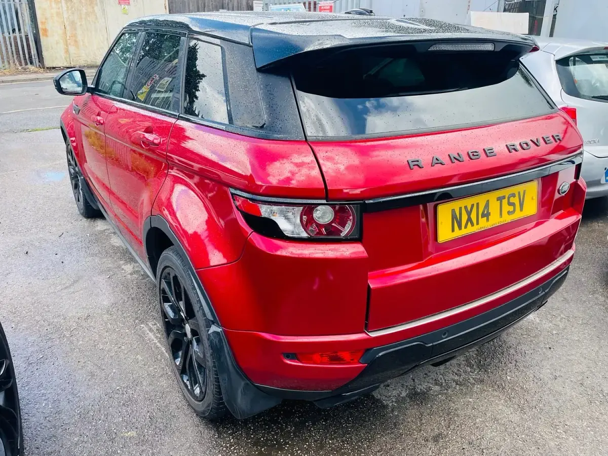 Used Land Rover Range Rover evoque Dynamic 2014 Red SUV