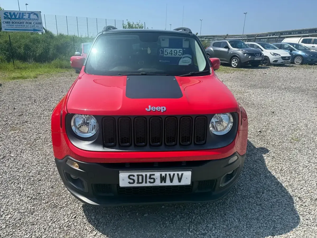 Begagnad Jeep Renegade Longitude 140 HK (102 kW) 2015 Röd SUV