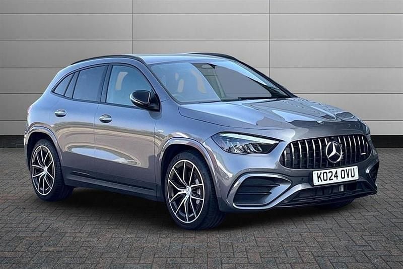 Mountain grey Used 2024 Mercedes GLA35 AMG Premium SUV | £40,990 - Image 1/4