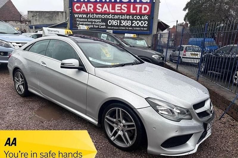 Silver Used 2013 Mercedes E220 AMG Coupe | £6,795 (Fair price) - Image 1/1