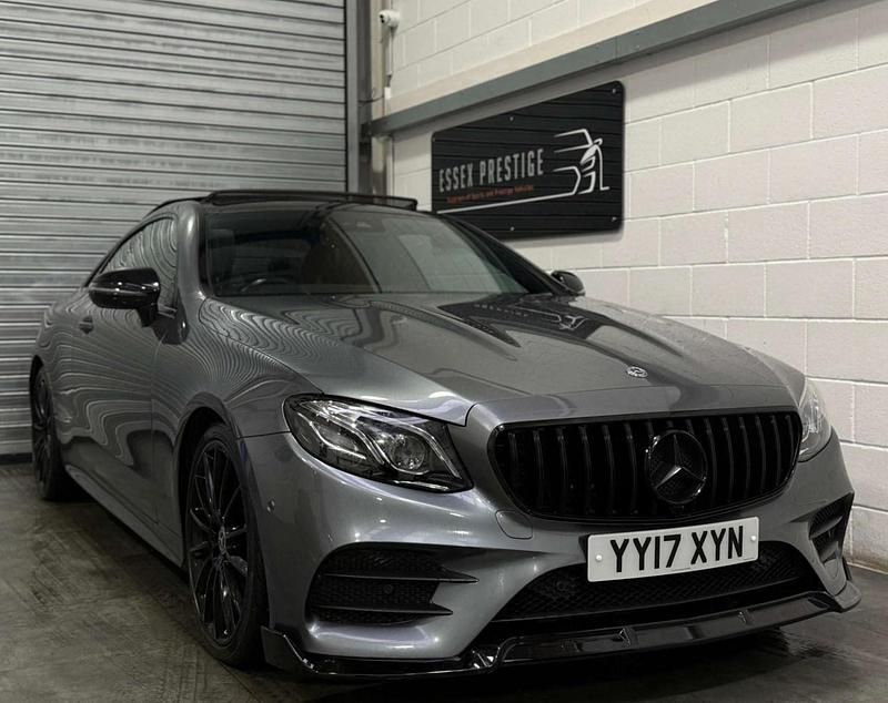Grey Used 2017 Mercedes E220 AMG Line Premium Plus Coupe | £17,489 (Expensive) - Image 1/4