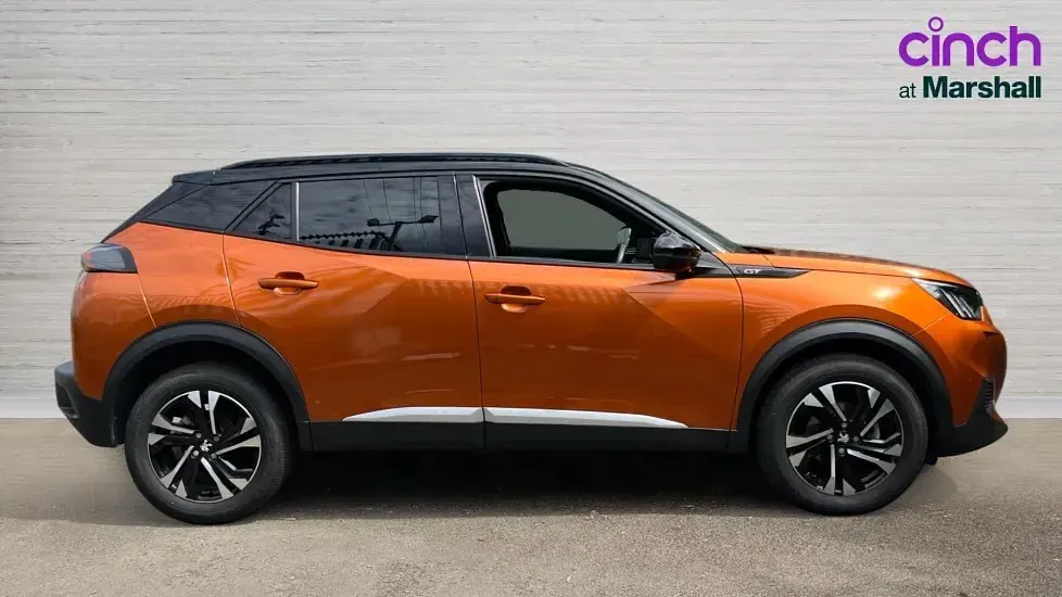 Used Peugeot 2008 GTi 131 HP (96 kW) 2023 Orange SUV
