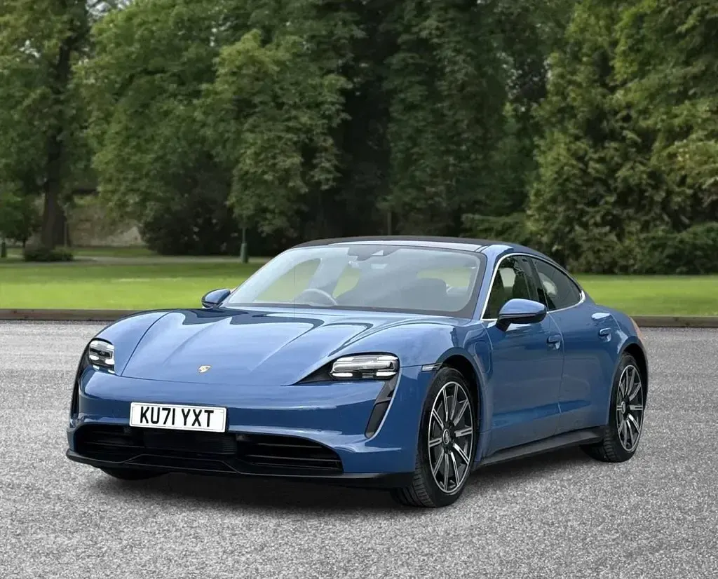 Used Porsche Taycan 419 kW (571 HP) 2021 Blue Sedan