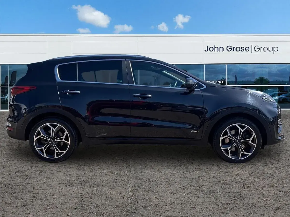 Second-hand Kia Sportage GT-Line S 136 CP (100 kW) 2021 Negru SUV