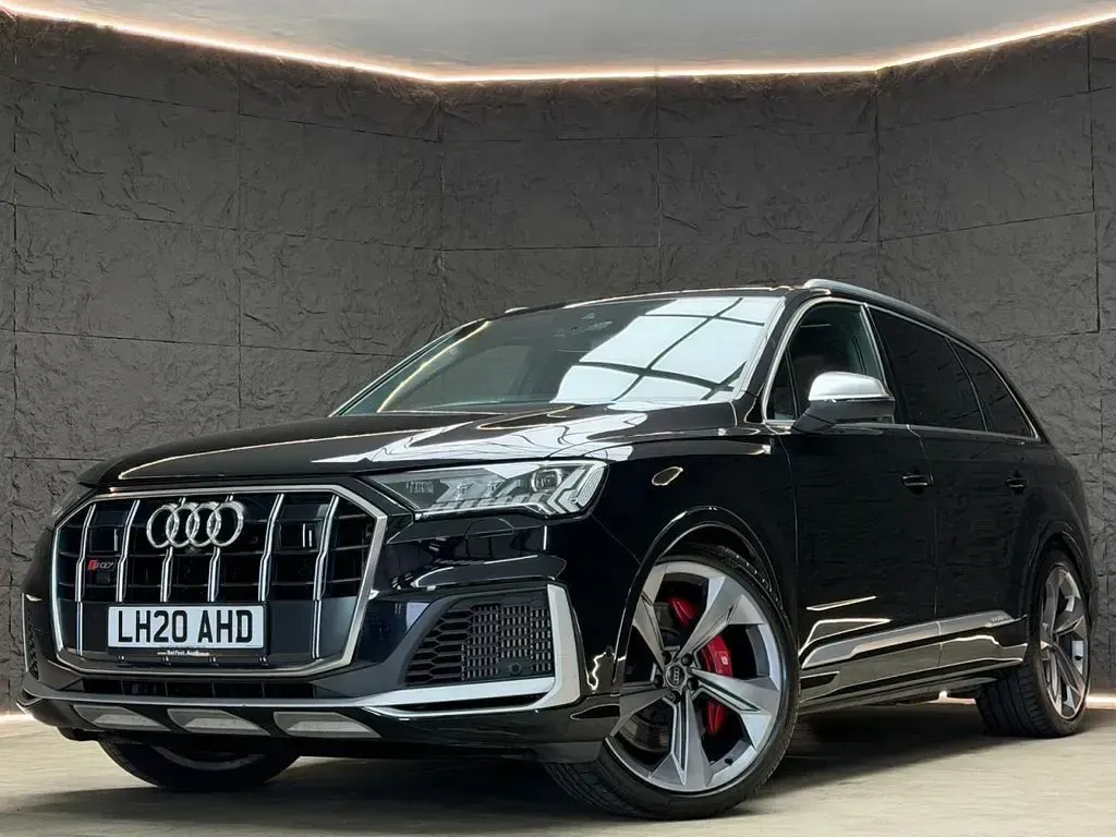Used Audi SQ7 Comfort 435 HP (319 kW) 2020 Black SUV