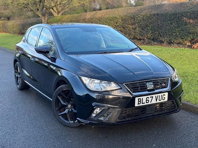 Used Seat Ibiza FR 95 HP (69 kW) 2018 Black Hatchback