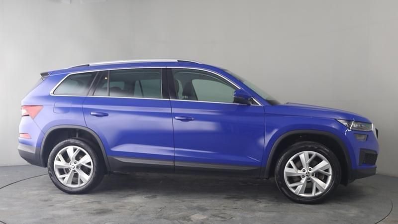 Used Skoda Kodiaq SE L 150 HP (110 kW) 2022 Blue SUV