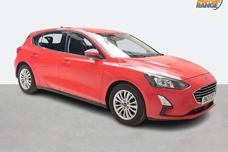 Red Used 2021 Ford Focus Titanium Hatchback | £11,895 (Good price) - Image 1/1