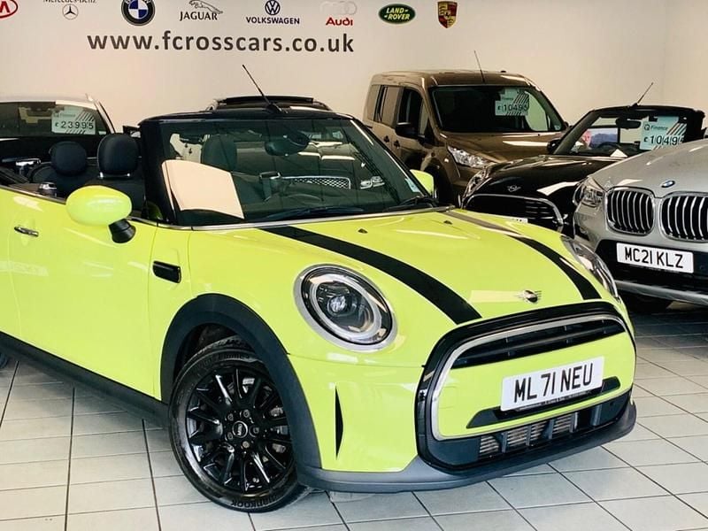 Used Mini Cooper Cabriolet Classic 2021 Yellow Cabriolet