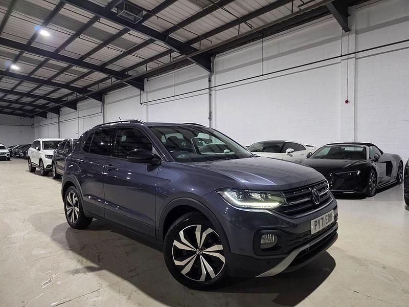Used VW T-Cross Black Edition 110 HP (80 kW) 2021 Grey SUV