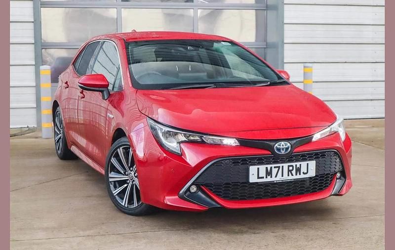 Red Used 2021 Toyota Corolla Design Hatchback | £17,085 (Good price) - Image 1/4