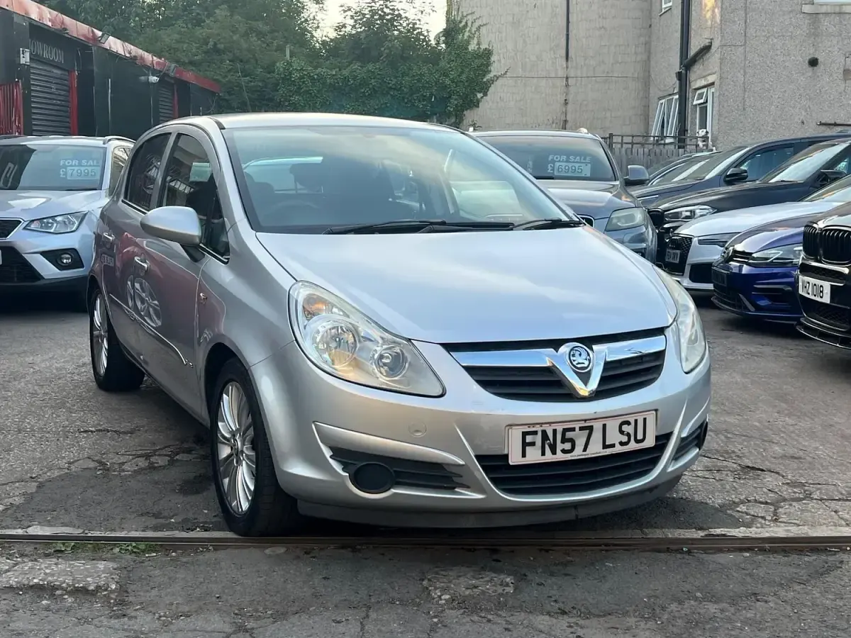 Used Vauxhall Corsa Club 2007 Silver Hatchback
