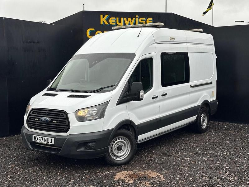 Used Ford Transit S 130 HP (95 kW) 2017 White Van