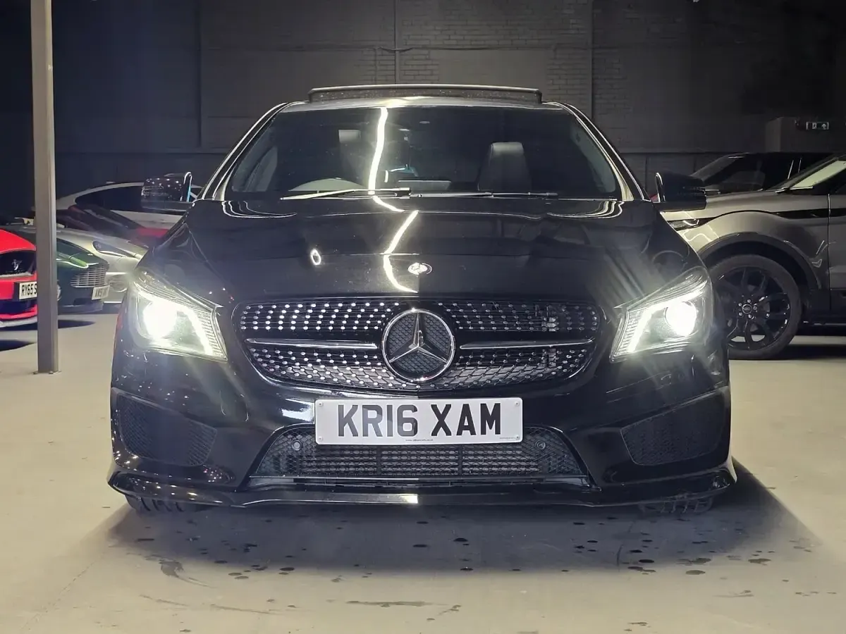Used Mercedes CLA220 AMG 177 HP (130 kW) 2016 Black Sedan
