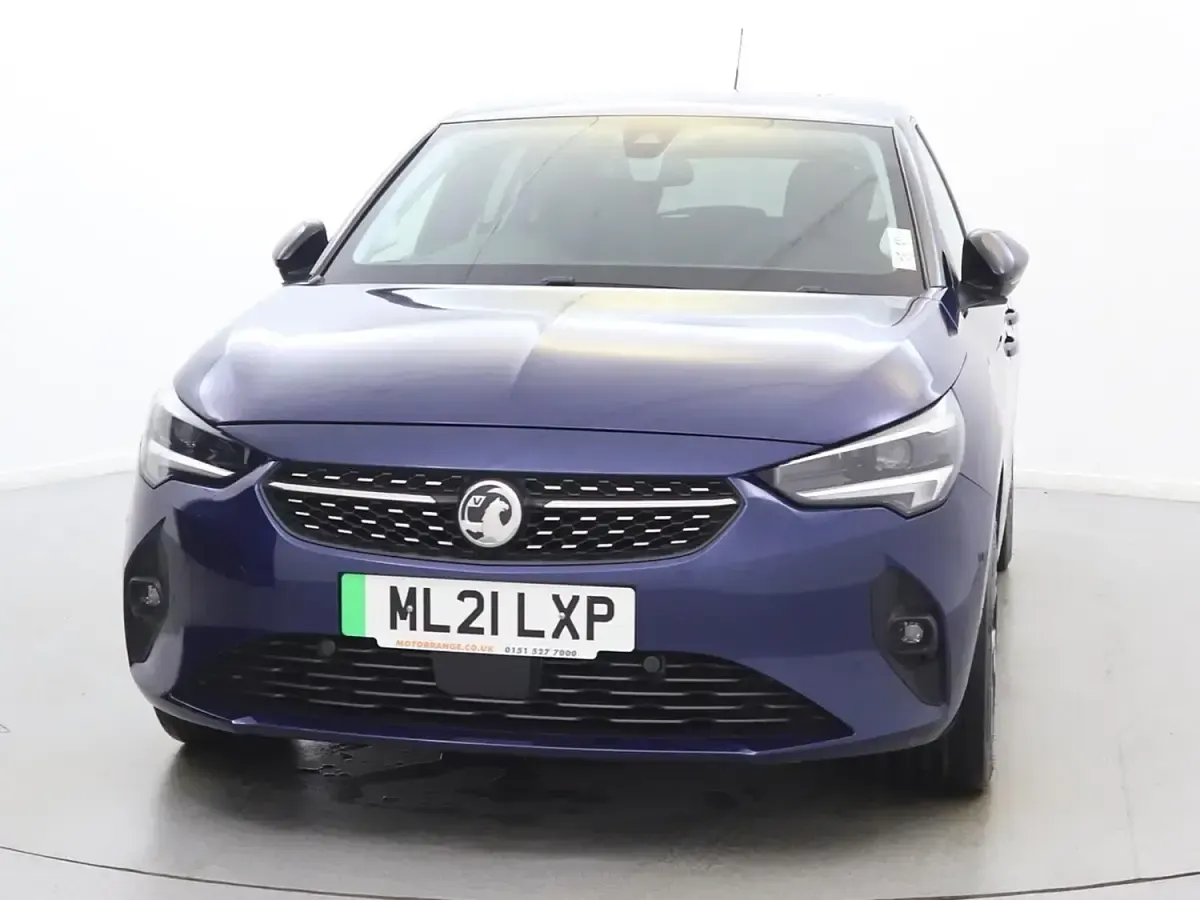 Used Vauxhall Corsa-e Elite 100 kW (136 HP) 2021 Blue Hatchback