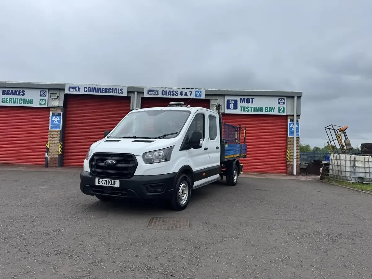 Used Ford Transit S 130 HP (95 kW) 2022 White Van