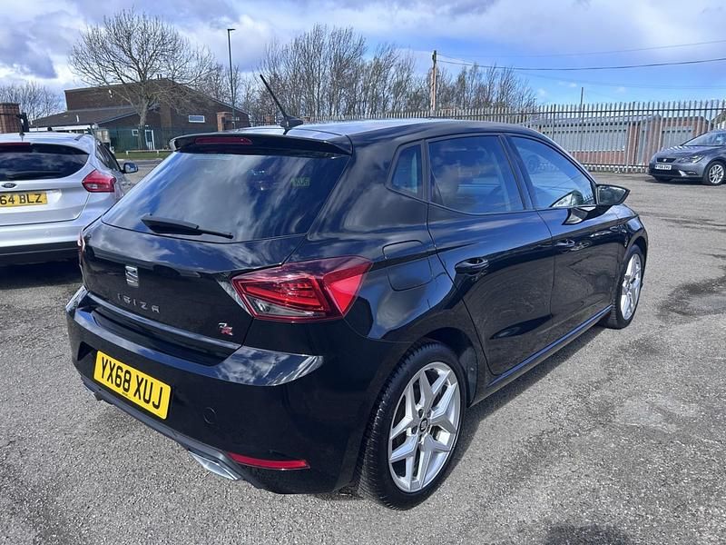 Used Seat Ibiza FR 95 HP (69 kW) 2018 Black Hatchback