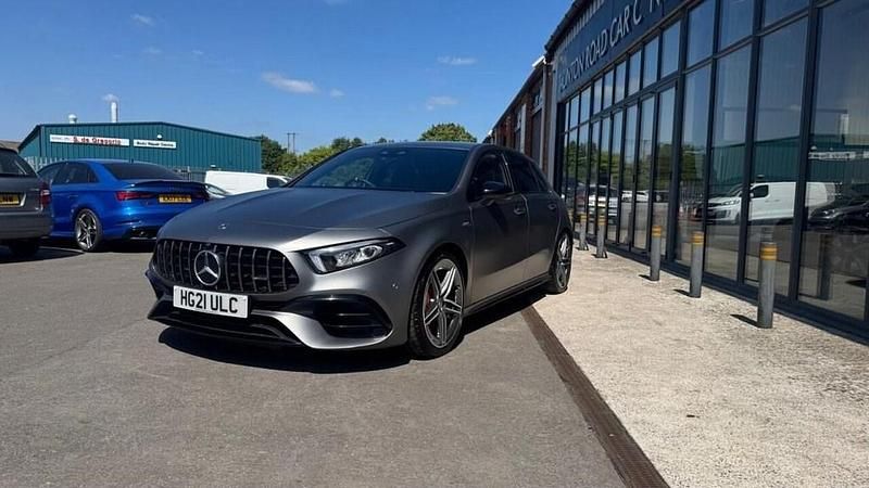 Used Mercedes A45 AMG AMG 421 HP (309 kW) 2021 Grey Hatchback