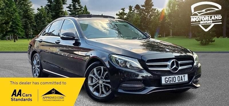 Black Used 2014 Mercedes C250 Premium Plus Sedan | £8,999 (Fair price) - Image 1/4