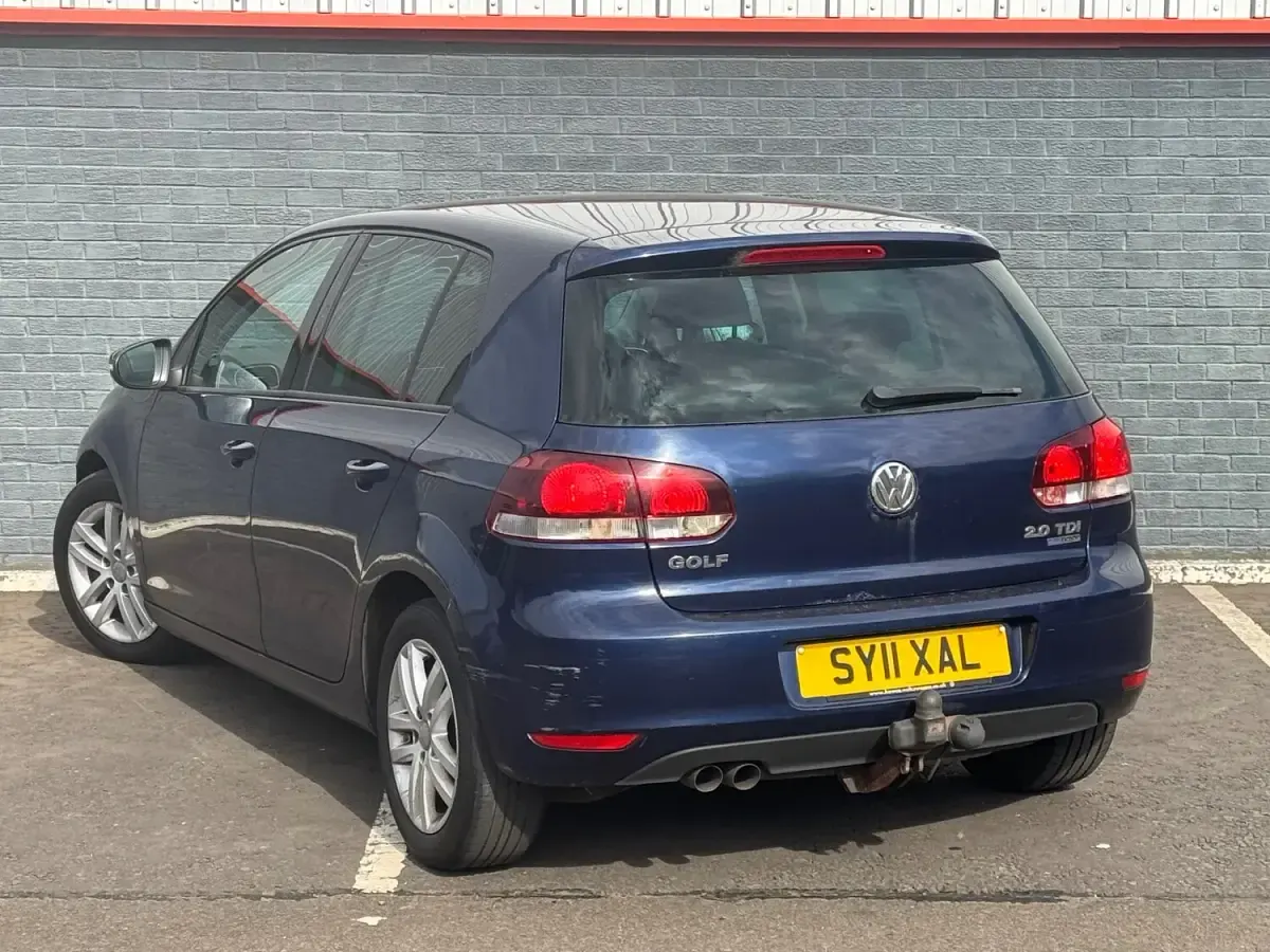 Used VW Golf VI GT 140 HP (102 kW) 2011 Blue Hatchback
