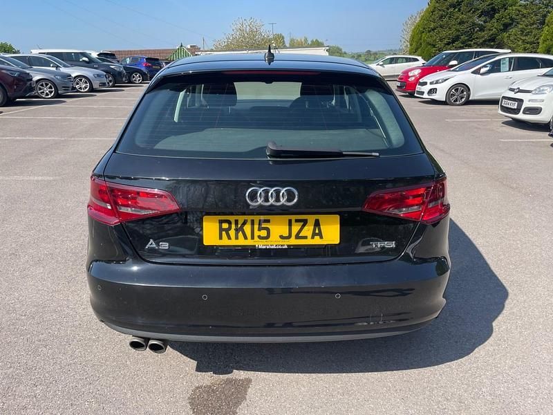 Used Audi A3 Sport 180 HP (132 kW) 2015 Black Hatchback