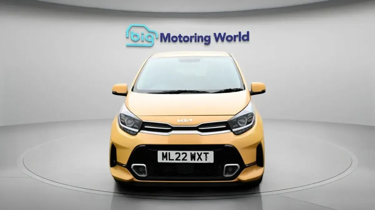 Used Kia Picanto GT-Line 66 HP (48 kW) 2022 Yellow Hatchback