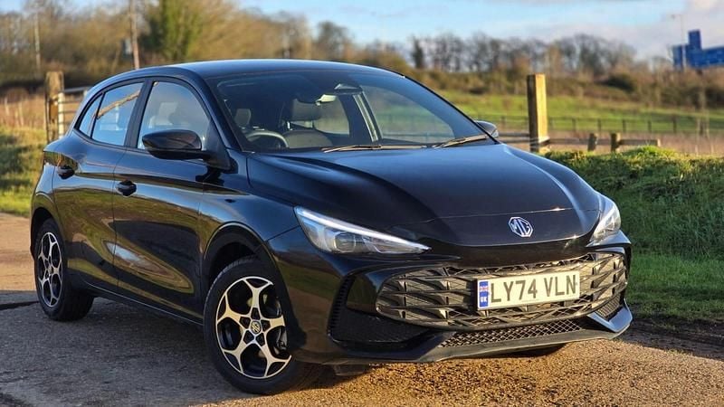 Black Used 2025 MG MG3 SE Hatchback | £10,999 - Image 1/4