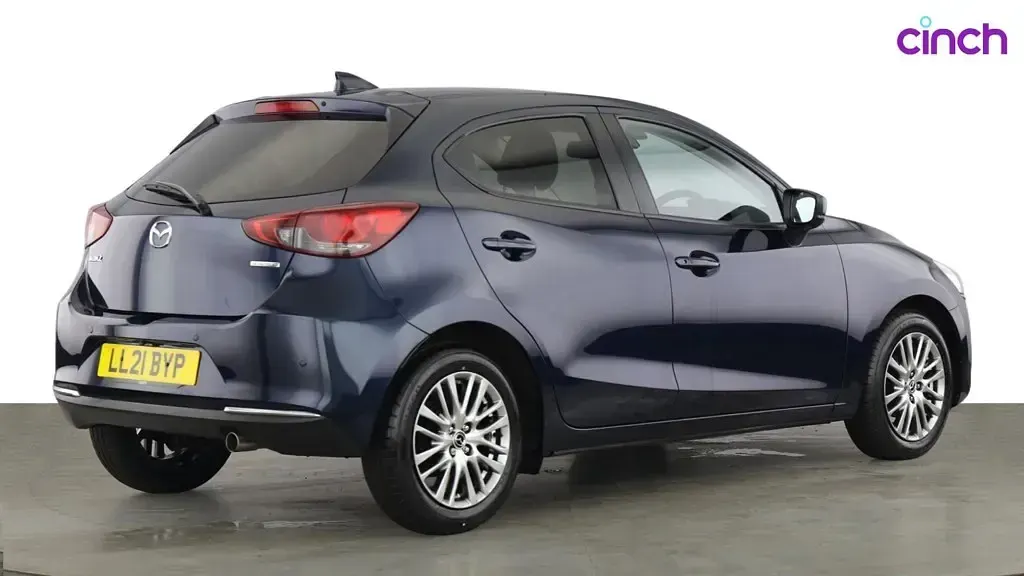 Used Mazda 2 Inclusive 2021 Blue Hatchback